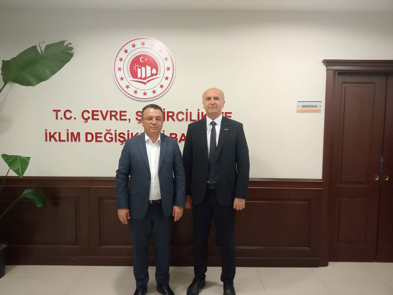 İzmir Çevre, Şehircilik ve İklim Değişikliği İl Müdürlüğünü Ziyaret