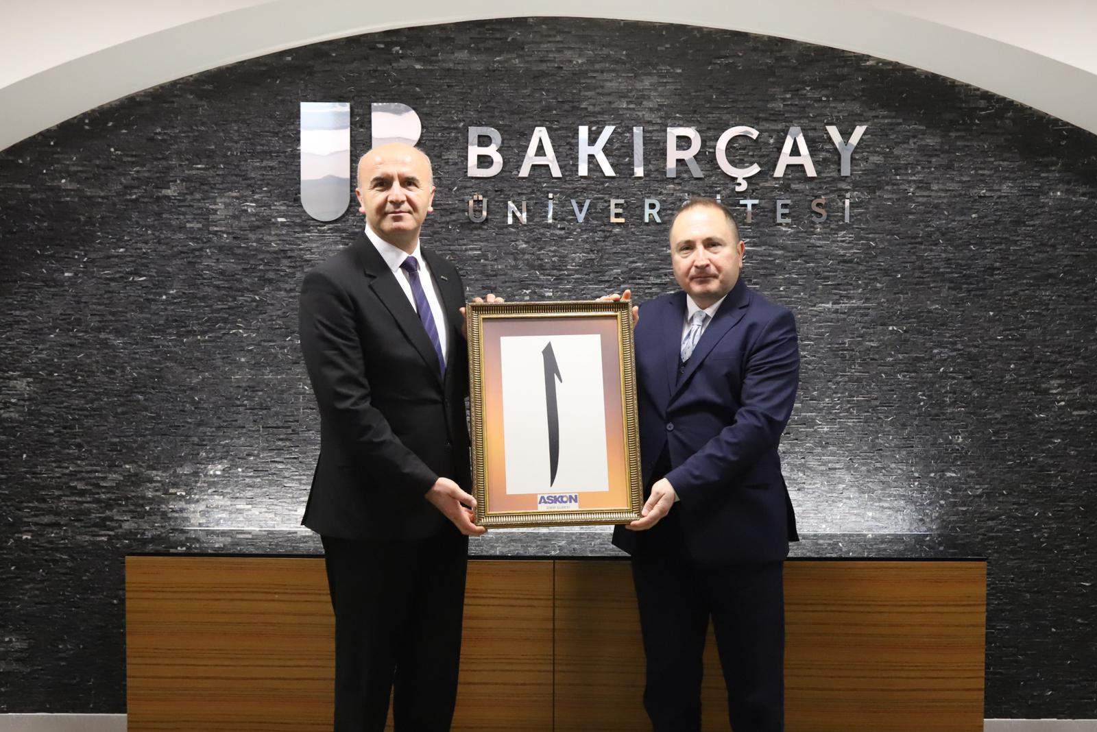 Askon Bakırçay Üniversitesi Rektörü Rasim Akpınar Ziyareti